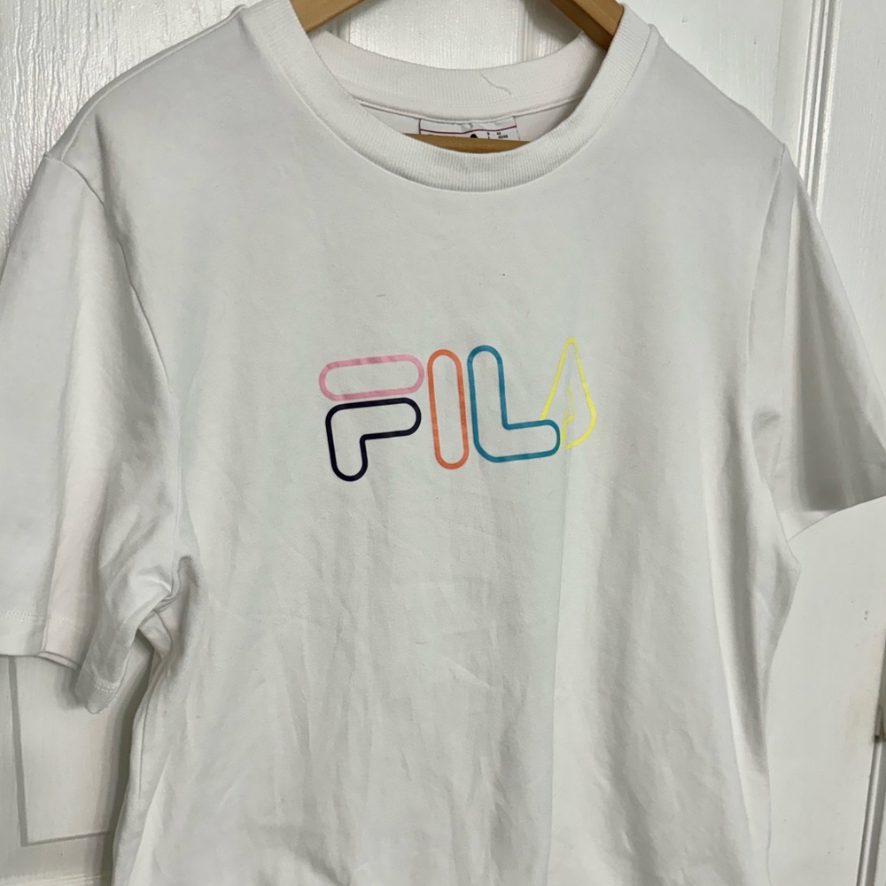 Pastel Colored FILA T Shirt